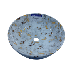 Alternative view of Frencia Counter Top Basin (Marble Brown)