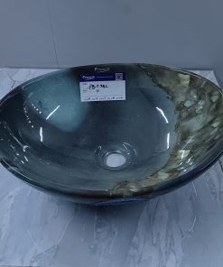 Frencia Countertop Basin (Rain Forest Green)