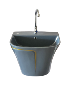 Alternative view of Frencia Ceramic Wall Mounted Basin (0T210)