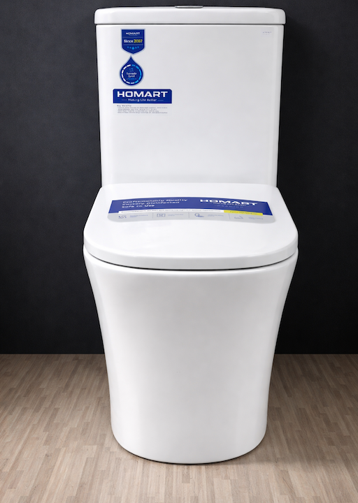 Homart Luxury One-Piece Ceramic Toilet (1218A)