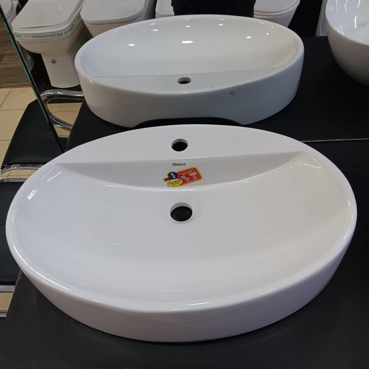 Orient Countertop Basin (Oval) - Image 1
