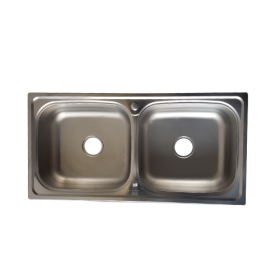 Single Bowl Single Tray Kitchen Sink (Deep Stainless)