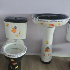 Doraware Close Couple Toilet Set