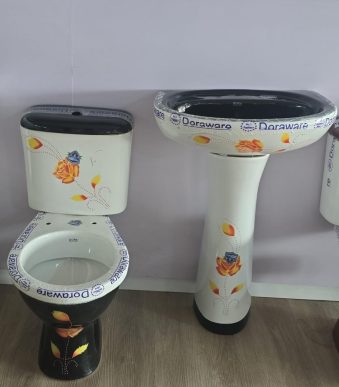 Doraware Close Couple Toilet Set