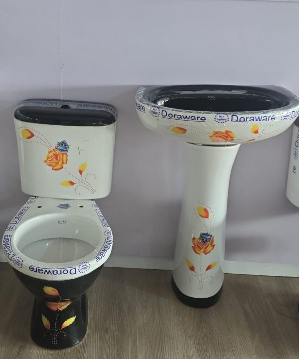 Doraware Close Couple Toilet Set