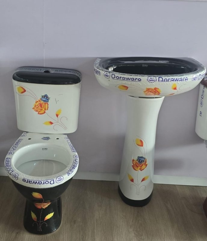 Doraware Close Couple Toilet Set