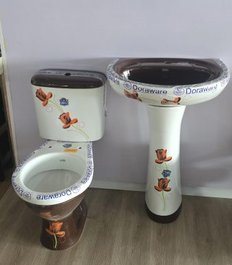Doraware Close Couple Toilet Set