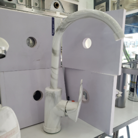 Curved Sprout Mable Pillar Tap (PBM020)