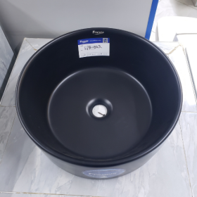 Counter Top Basin - Round Black (WB022)
