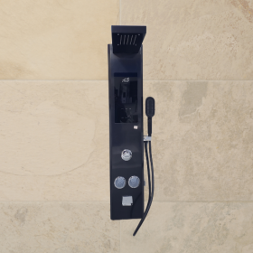 Luxury 4 Way Shower Panel with inbuilt Water Heater