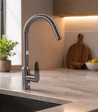 Homart Long Neck Kitchen Mixer