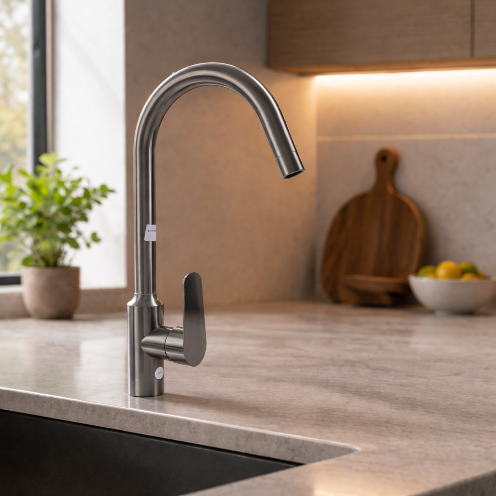 Homart Long Neck Kitchen Mixer