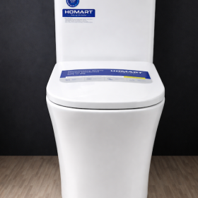 Homart Luxury Two-Piece Ceramic Toilet (1218A)
